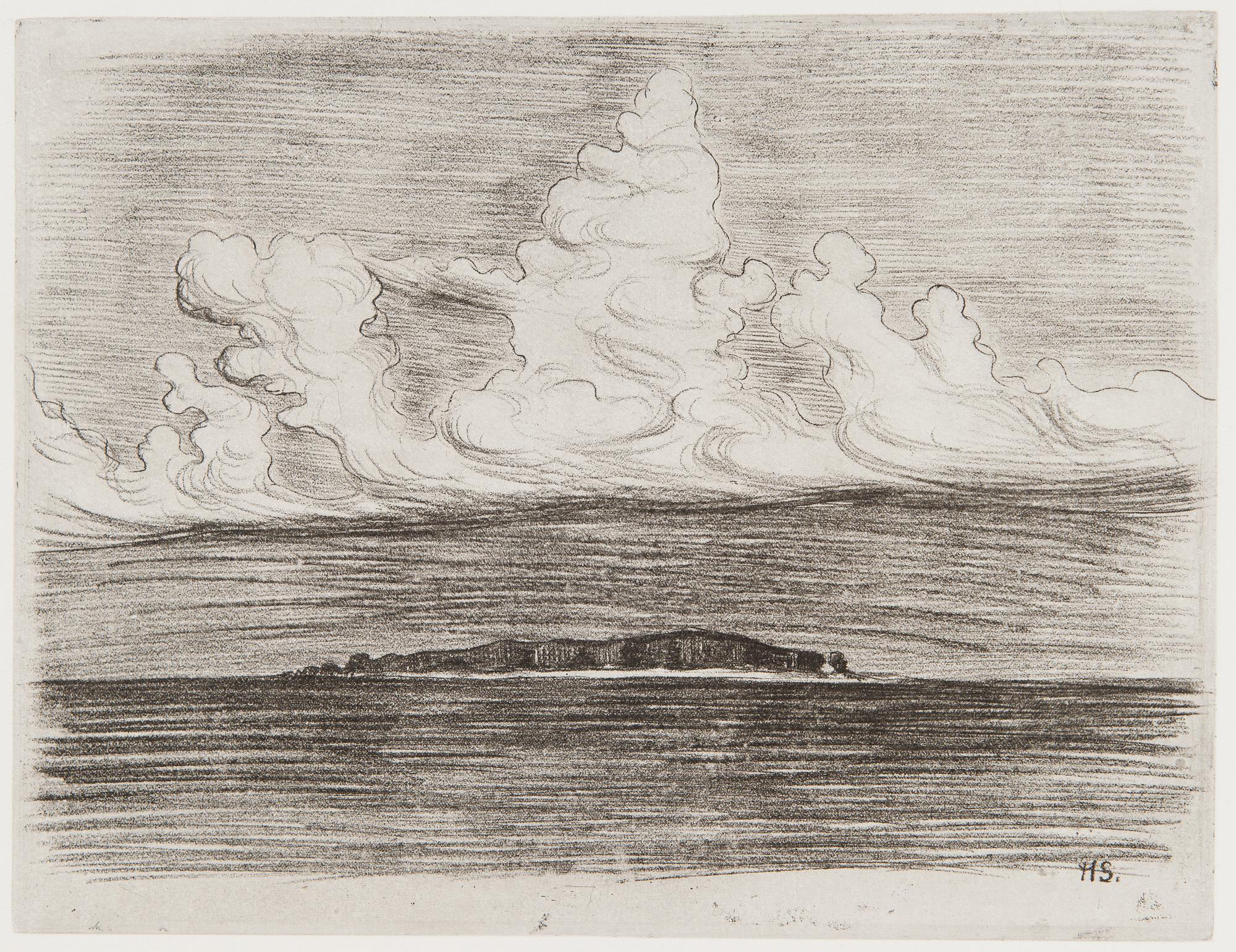 Hugo Simberg, "Moln över Mensi".