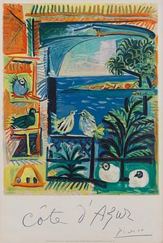 Pablo Picasso, after, "Côte d'Azur".