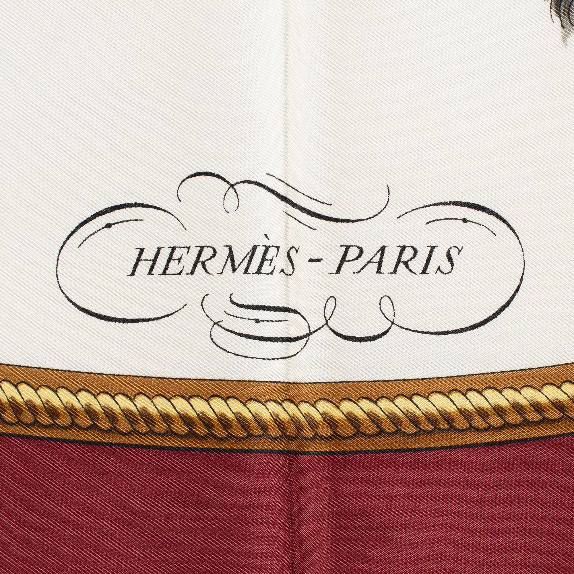 Hermès, scarf, "Reprise".