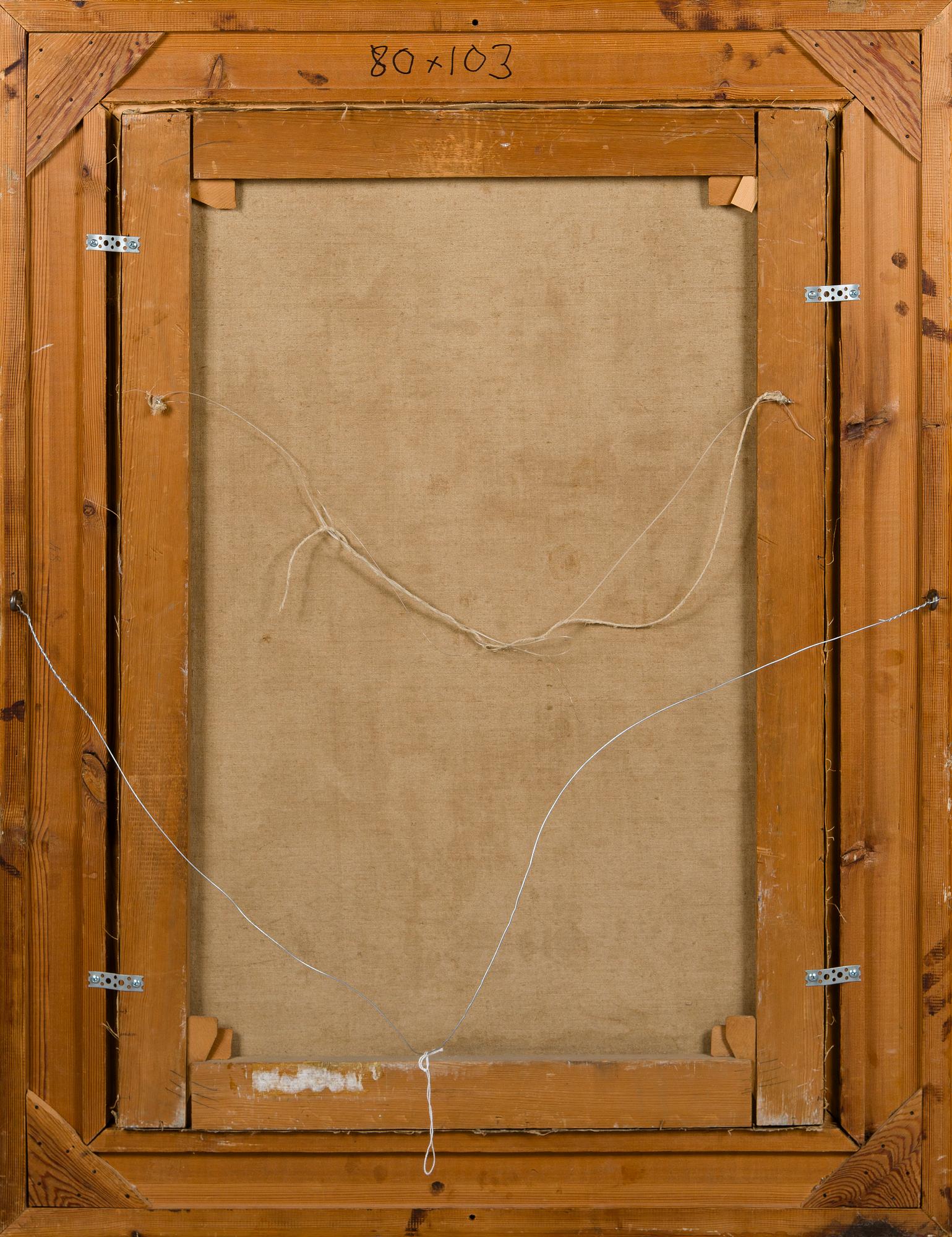 Ludvig Richarde, Ships in a Stormy Sea.