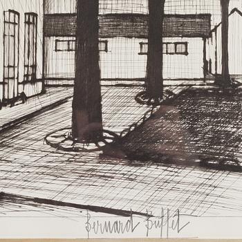 BERNARD BUFFET, torrnål, signerad, EA.