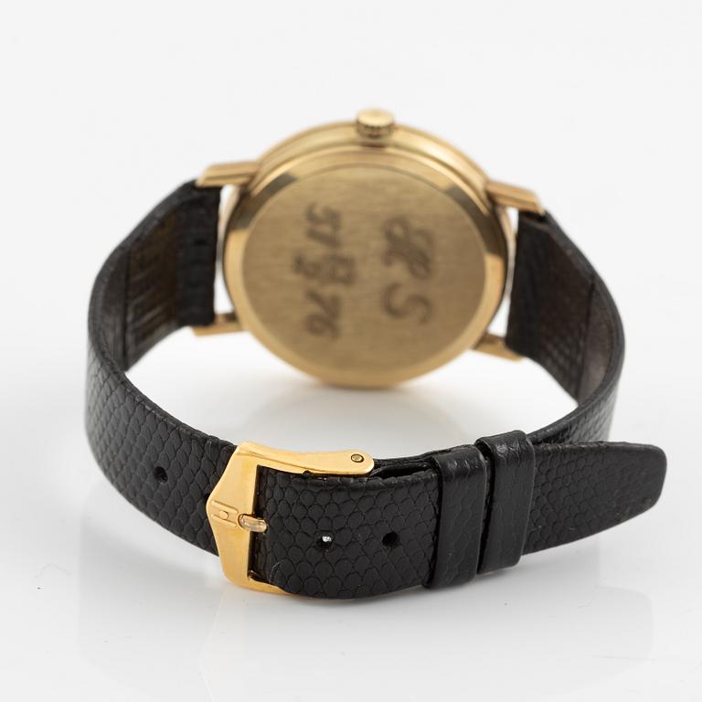 Omega, Genève, wristwatch, 34 mm.