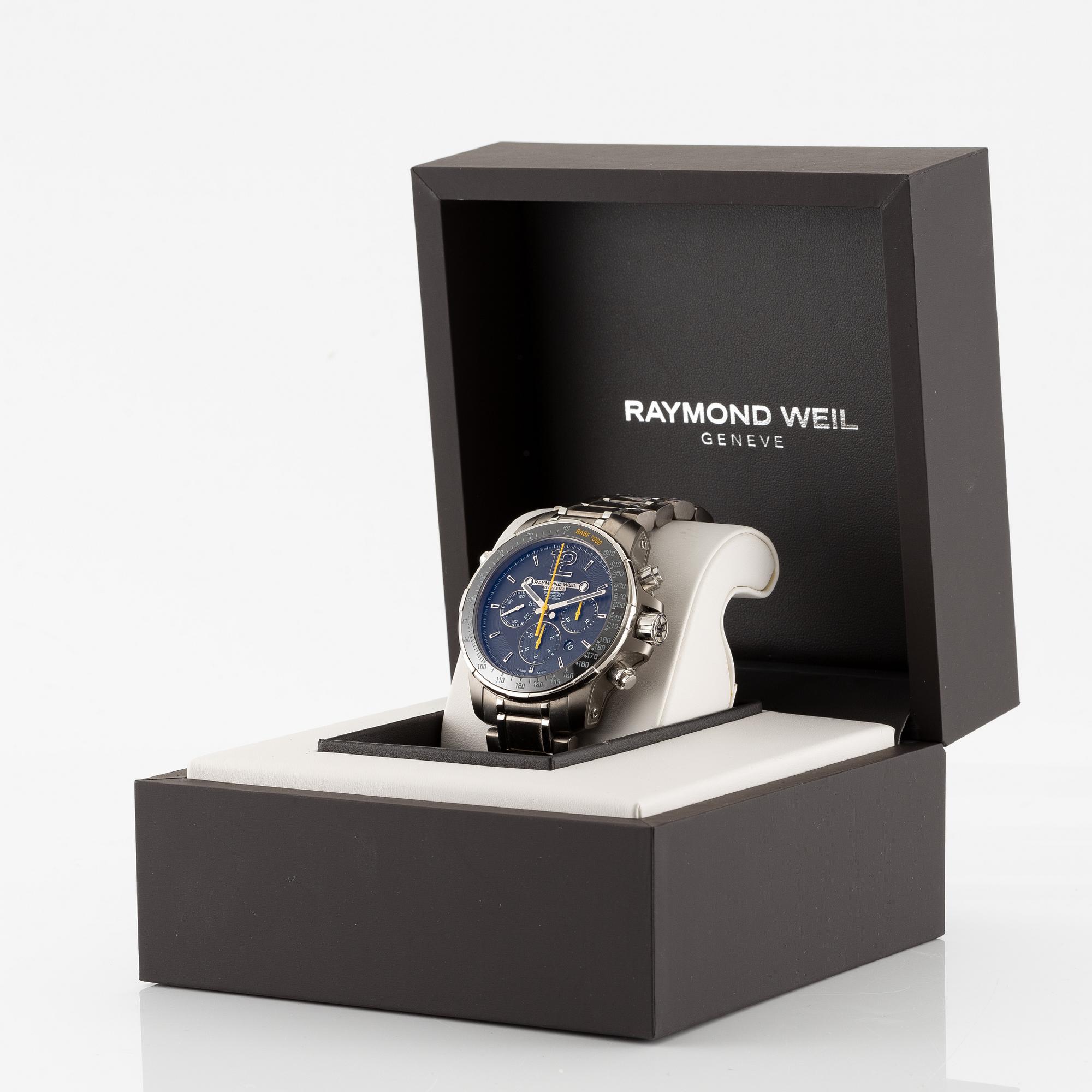 Raymond Weil, Nabucco, chronograph, wristwatch, 46 mm.