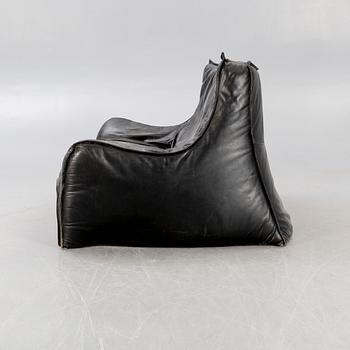 A late 20th century leather sofa from Ligne Roset France.