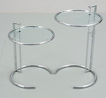 BORD, ett par. Modell E1027, Eileen Gray, ClassicCon.