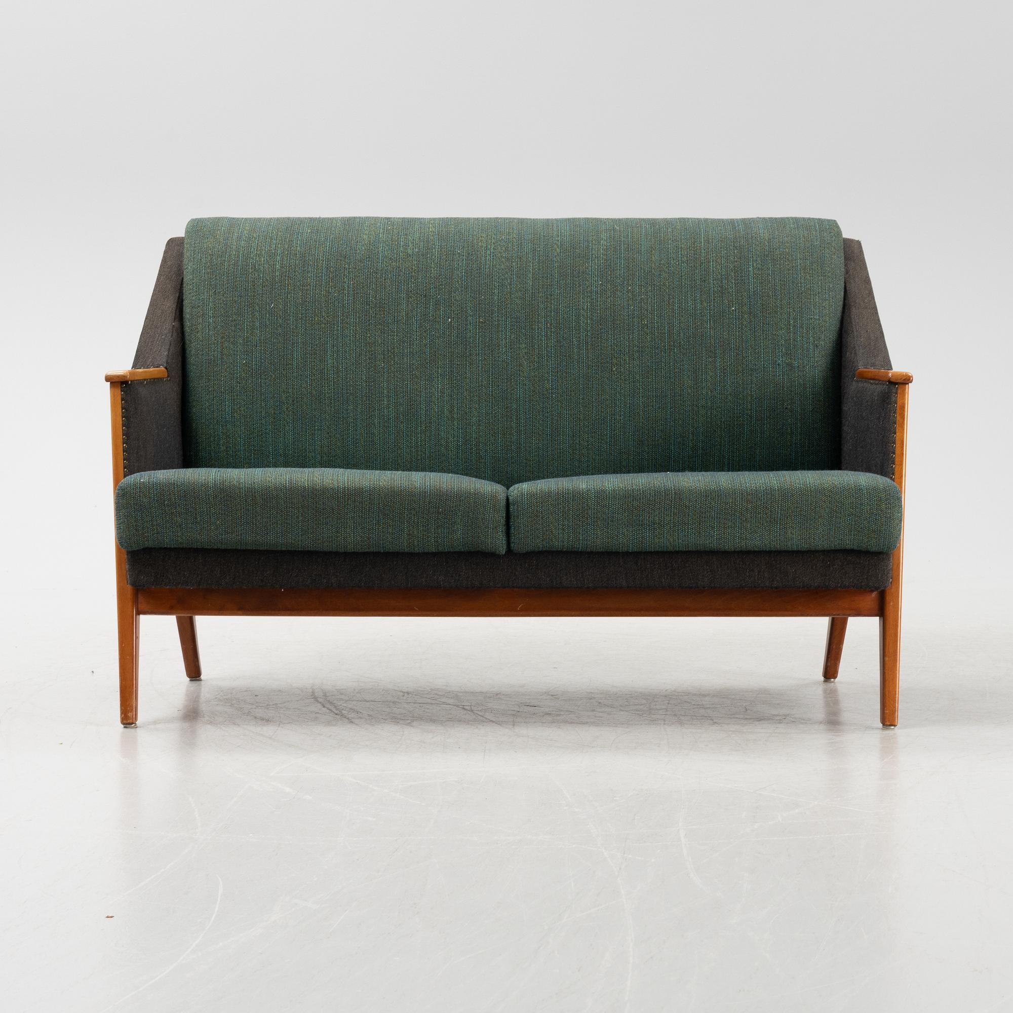 Soffa samt två fåtöljer, "Falang", IKEA, 1950/60-tal.