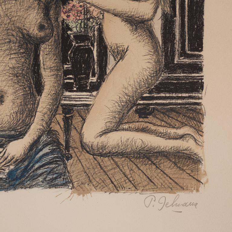 Paul Delvaux, "Phryné".