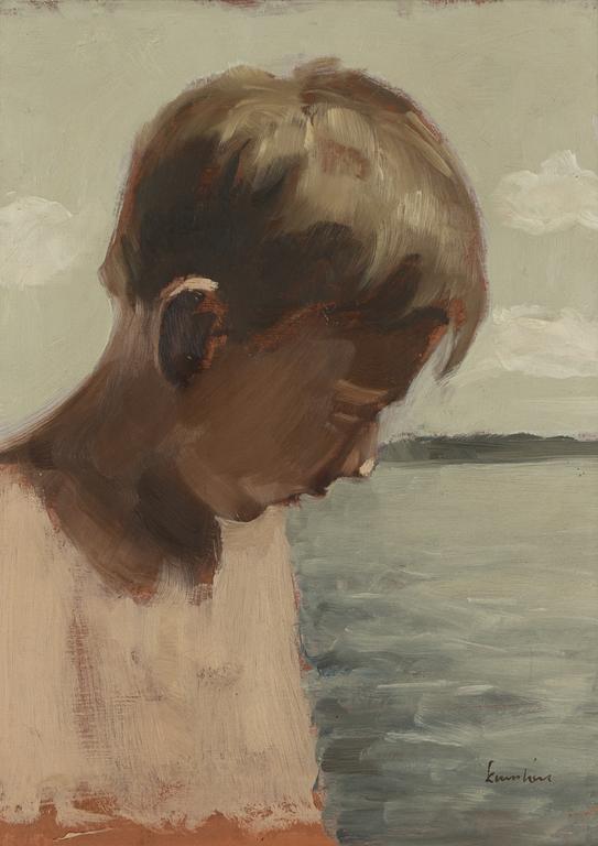 Akke Kumlien, Boy in profile.