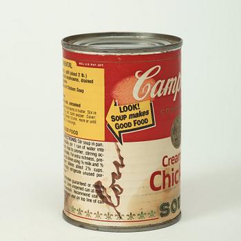 Andy Warhol, "Campbell's Cream of Chicken Soup".