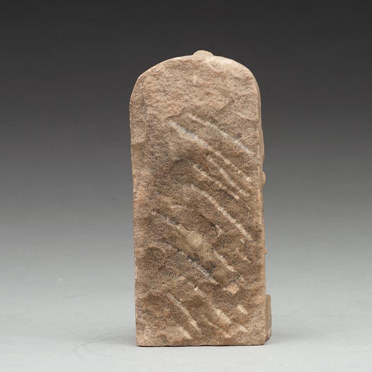 RELIEF, sandsten. Nepal, circa 1900.