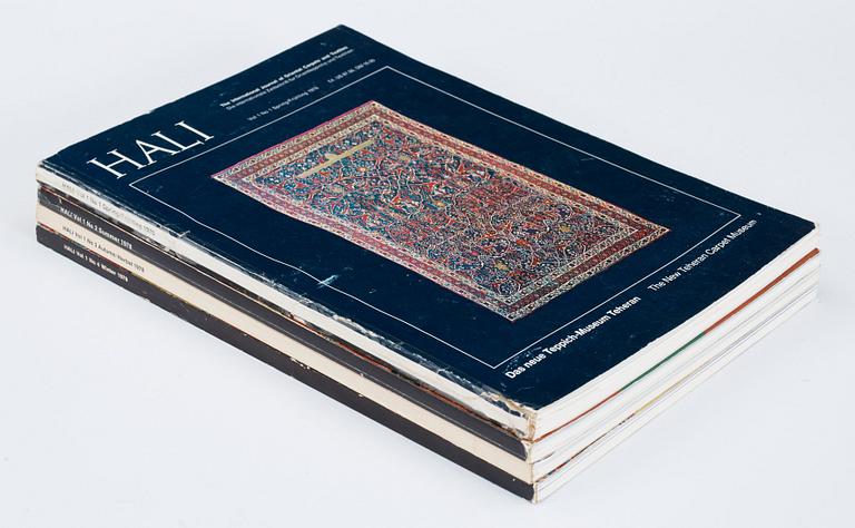 HALI JOURNAL 1978 - FÖRSTA ÅRET, 4 delar.