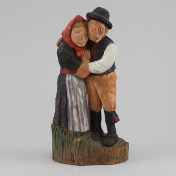 ANDERS BLANCK, träskulptur, omkring 1900-talets mitt.