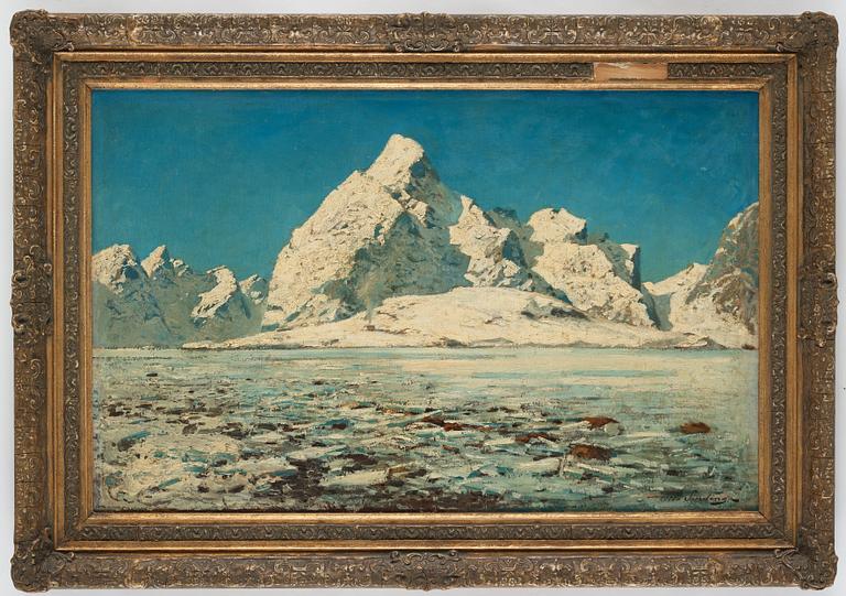 Otto Sinding, Motiv från Lofoten.