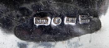 BRÖDKORG, silver, St Petersburg, Ryssland. 1826. Ca 349g.