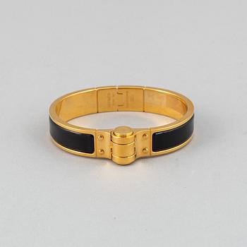 Hermès, "enamel hinged bracelet".