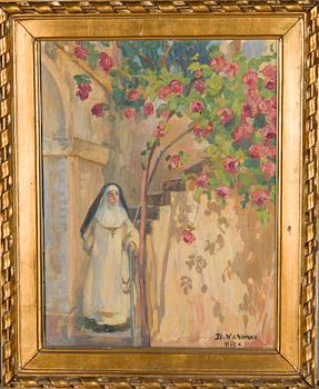 Dora Wahlroos, Nunnan vid trappan.