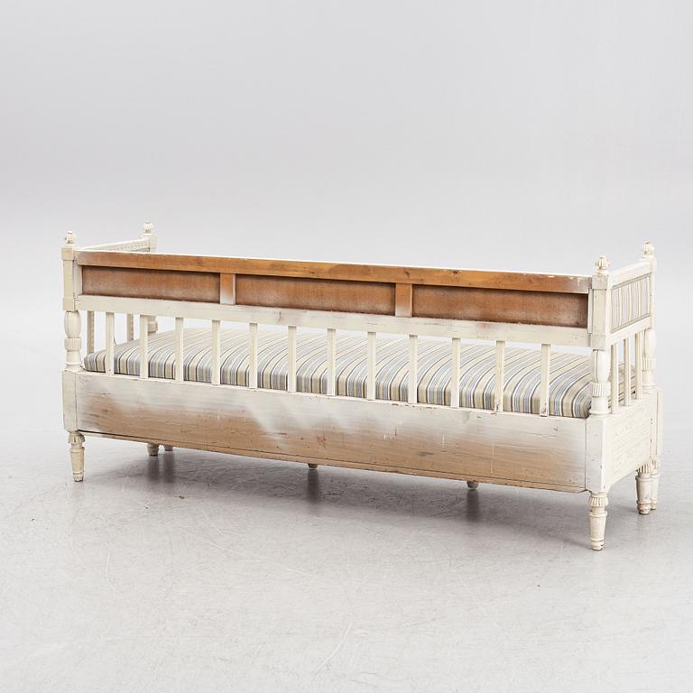 A Gustaivan sofa, early 19th century.