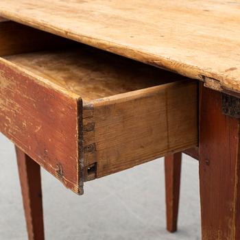 A swedish wooden table from the 19th century.