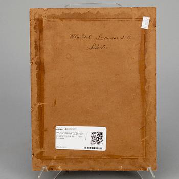 WLADYSLAW SZERNER, akvarell m täckvitt, sign Szerner.