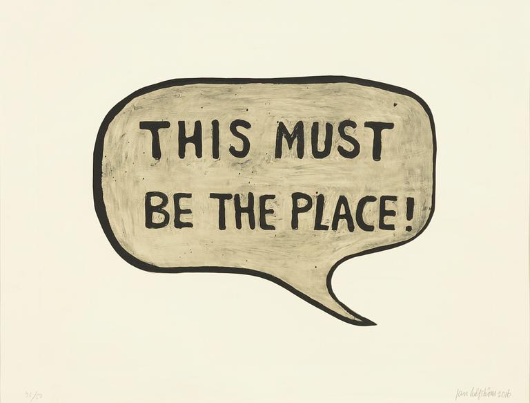 Jan Håfström, "This must be the place".