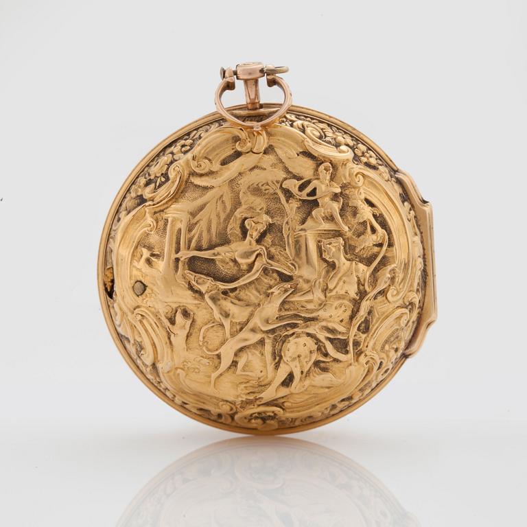 JOHNSON, London, pocketwatch, 39,5 (54) mm,