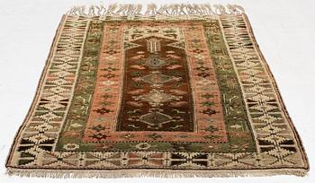 Rug, Konya, approx. 190 x 140 cm.