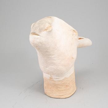 NILS GUNNAR ZANDER, sculpture, earthen weare, signerad and dated 1976.