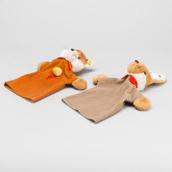 TWO STEIFF PUNCH DOLLS.