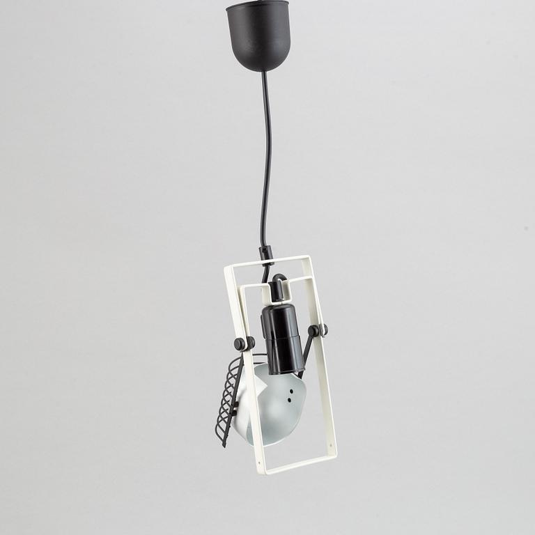 Ernesto Gismondi, a metal 'Sintesi' ceiling light for Artemide, 1980's.