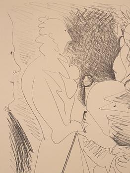 Pablo Picasso, "Portrait de famille III (Six Personnages)".