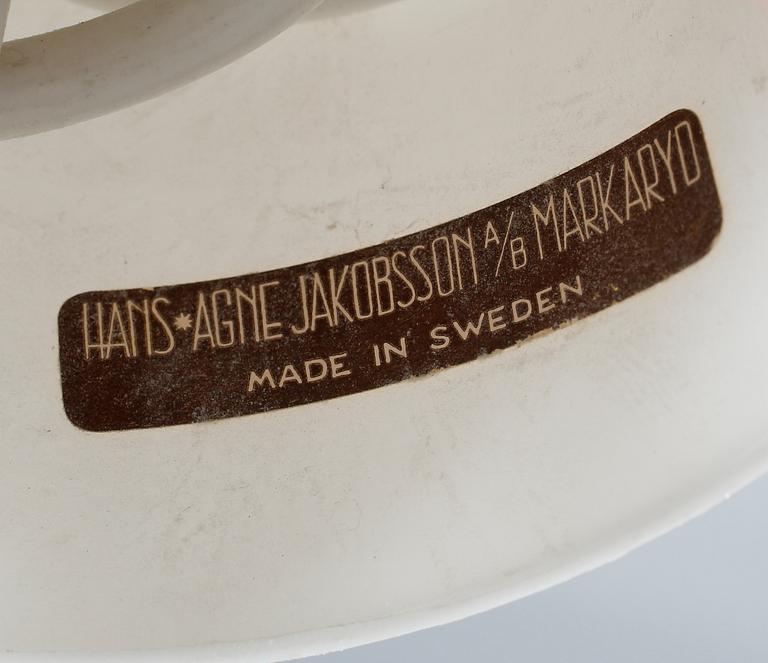 A ceiling lamp designed by Hans-Agne Jakobsson, the second half of the 20th century.