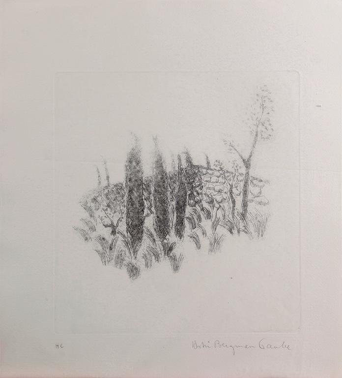 BERGMAN-TAUBE, ASTRI, 11 st, litografier, sign.