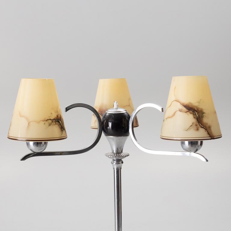 Golvlampa, 1920-30-tal.