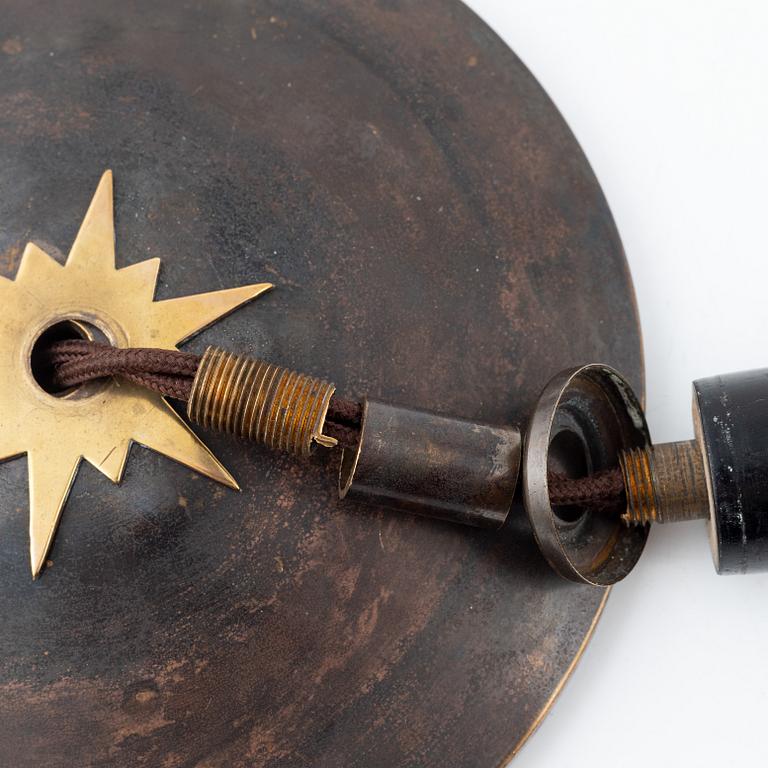 Harald Notini, a model '15124' table light,  Arvid Böhlmarks Lampfabrik, 1930's.