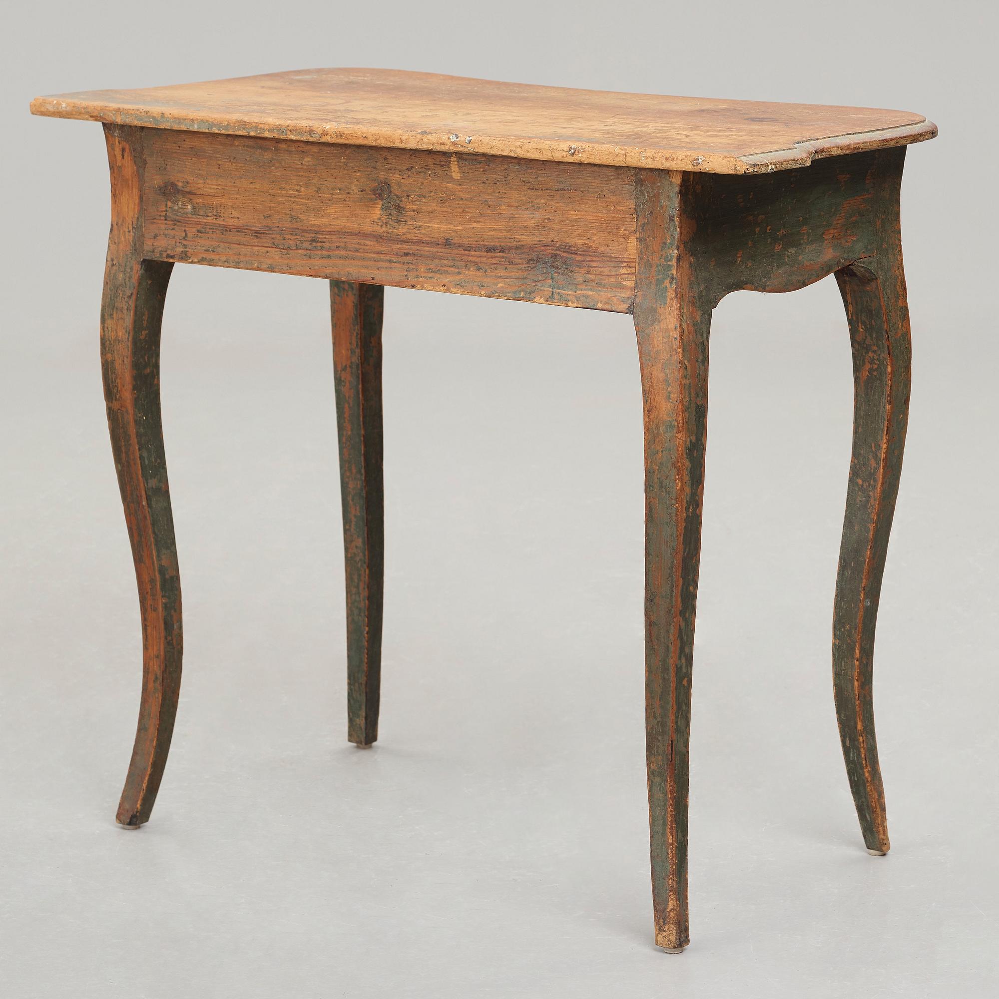 A Swedish Rococo 18th century side table.