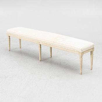 Bänk, Gustaviansk stil, 1900-tal.