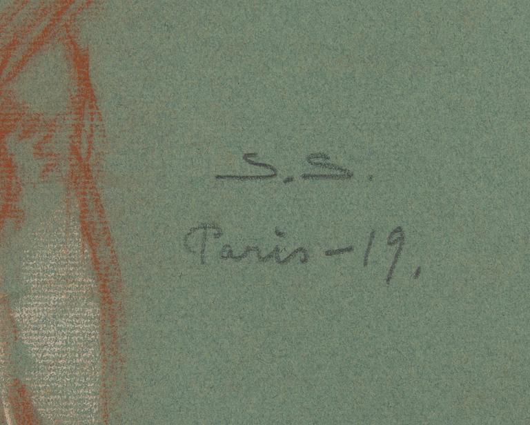 Santeri Salokivi, Studies of  Women Nudes, 5 pcs.