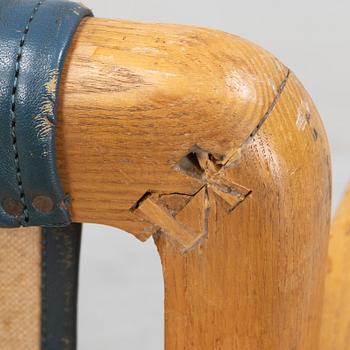 Axel Larsson, an oak armchair, SMF (Svenska Möbelfabrikerna Bodafors), 1930/1940's.