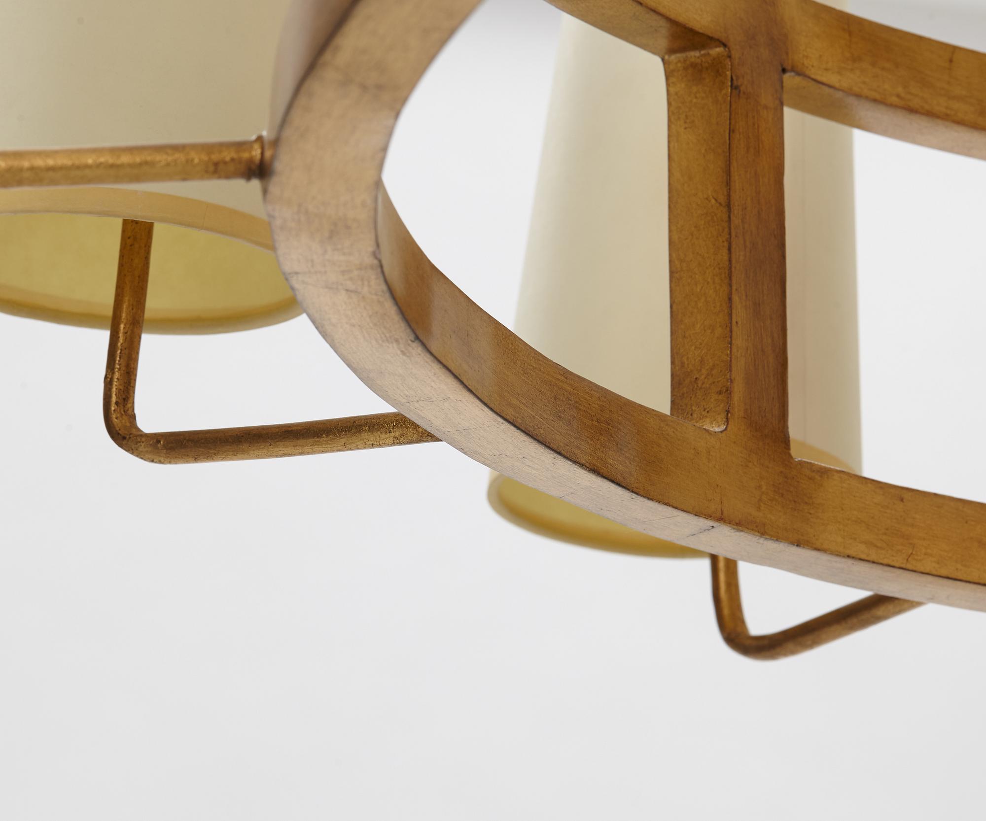 A chandelier, Tory Burch.