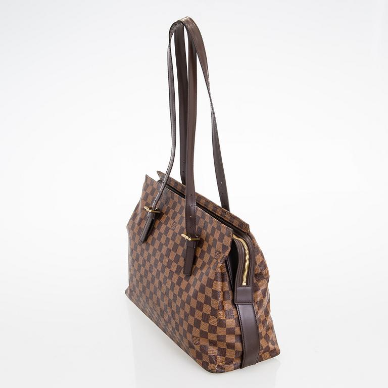 Louis Vuitton, A Damier Ebene 'Chelsea' Bag.