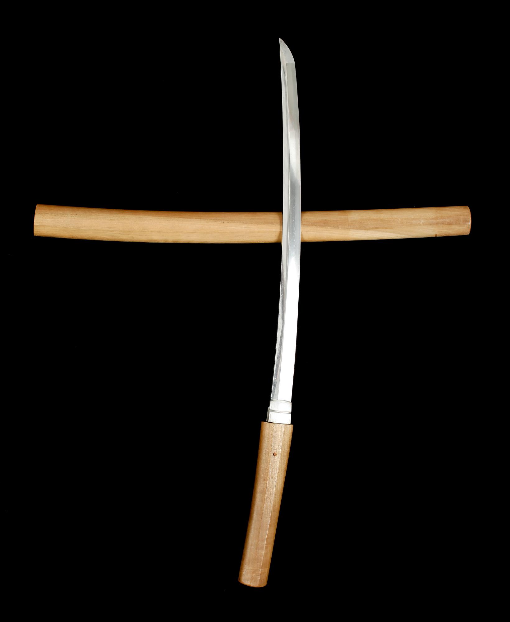 JAPANSKT SVÄRD, stål, sign hizen kuni yoshihiro, period Edo (1600-1867).