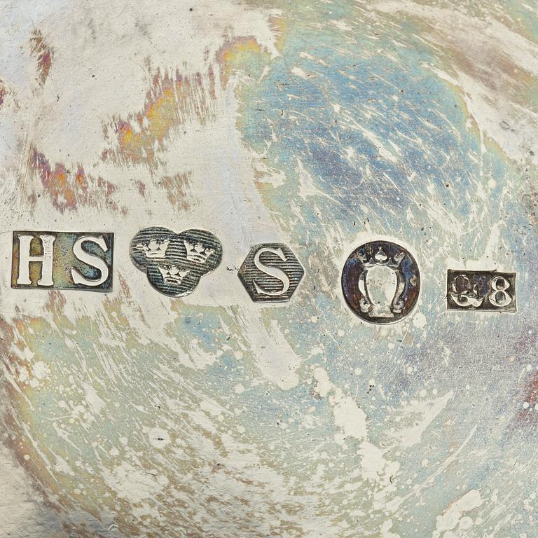 Two Swedish silver beakers, Stockholm 1909-1942.