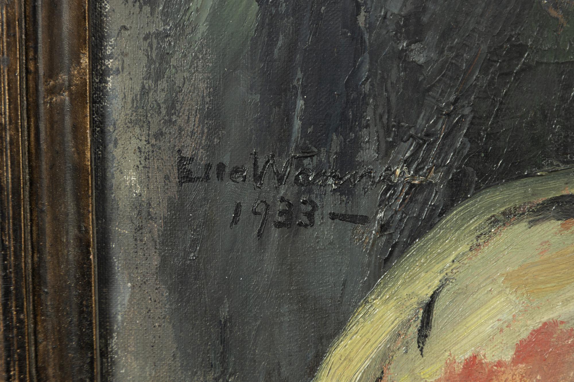 Ella Wanner, Portrait of a Young Woman.
