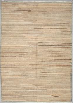A CARPET, kilim, ca 422 x 299 cm.