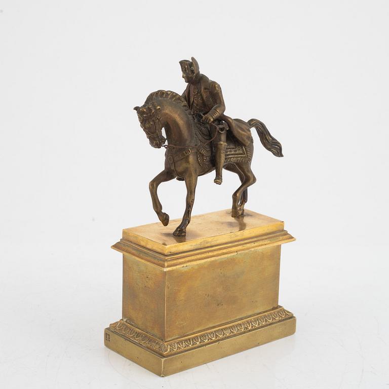 Table sculpture, Napoleon Bonaparte, 19th century.