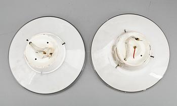 LAMPOR, ett par, "Eclipta Lamp Small", design Arne Jacobsen, Orno.