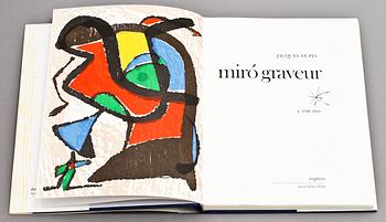 BOK, Miro graveur I 1928-1960, Jacques Dupin, Daniel Lelong editeur, 1984.