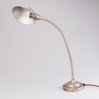 A 1930's industrial table lamp.