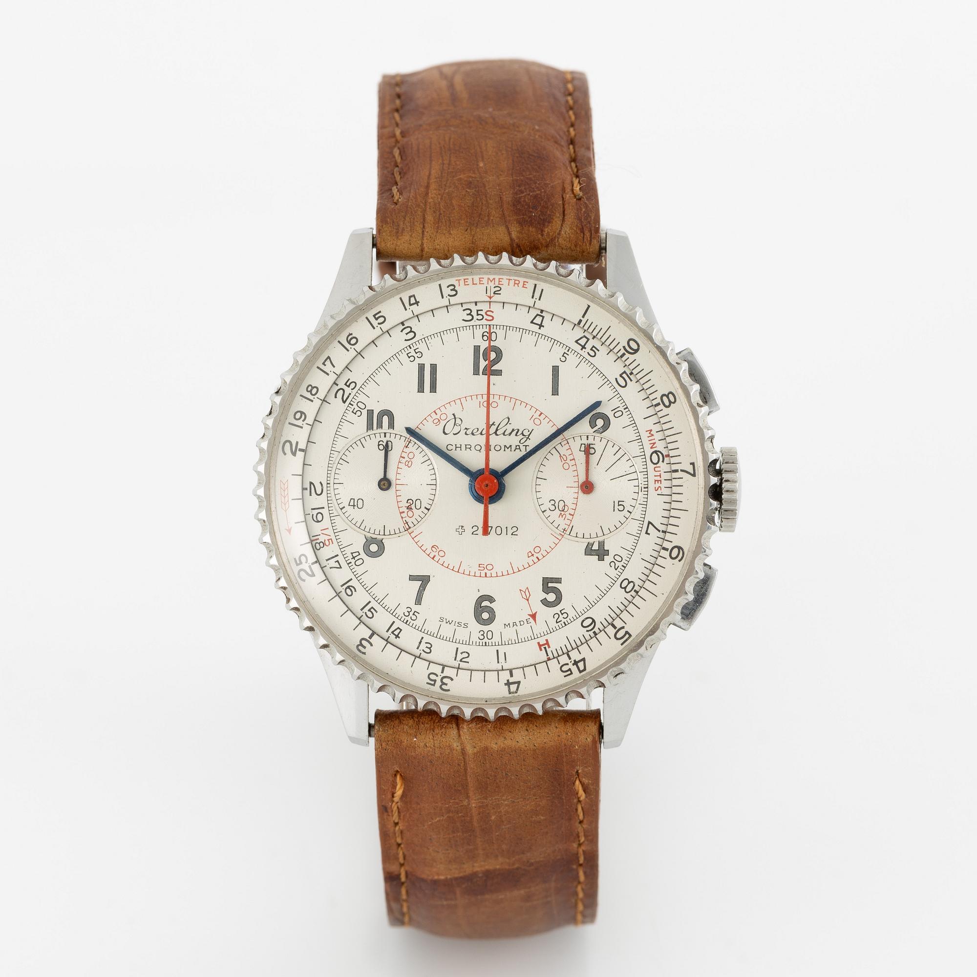 Breitling, Chronomat, wristwatch, chronograph, 35 mm.