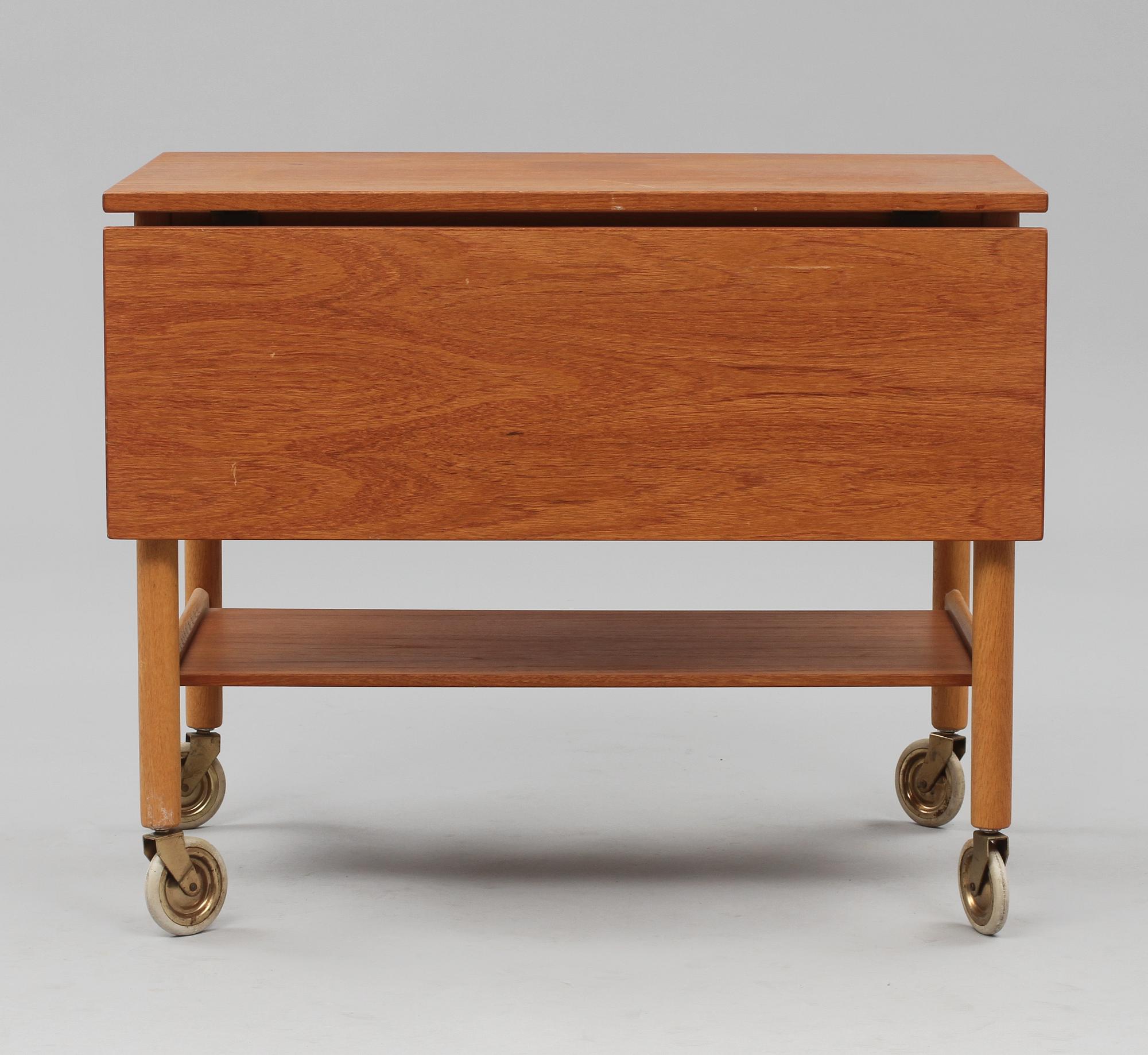 BORD/SERVERINGSVAGN, "Jean", Poul M Volther, Gemla Fabrikers Diö AB, omkring 1960.